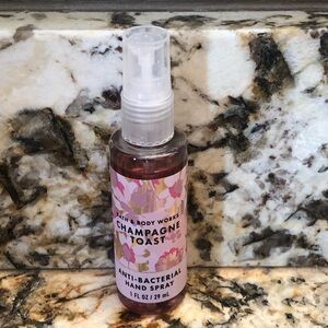 Bath and Body Works Champagne Toast Anti-Bacterial Hand Spray Mini Travel Size